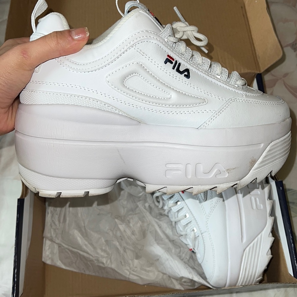 Fila platform shoes